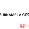 Surname là gì – Ý nghĩa và cách dùng từ surname chuẩn nhất