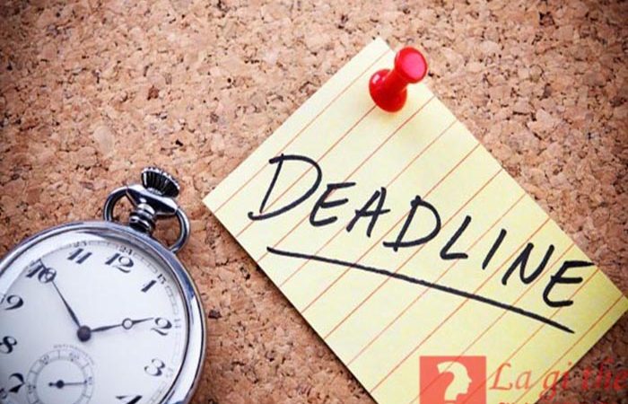 Deadline là gì – Tầm quan trong của từ deadline trong công việc