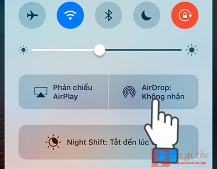 airdrop ứng dụng trên Iphone