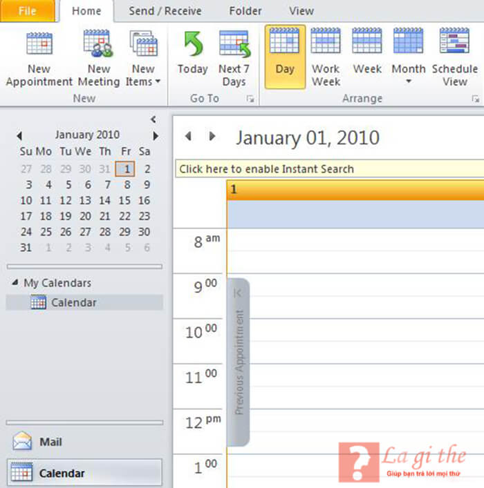 Ứng dụng mail Outlook